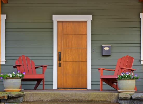 MasterGrain Single Entry Door