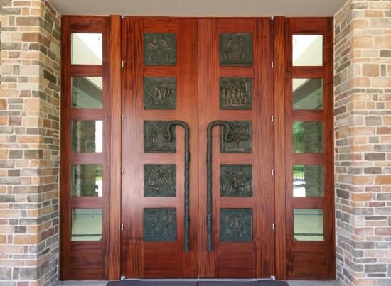 Millwork 360 Double Entry Door with Sidelites