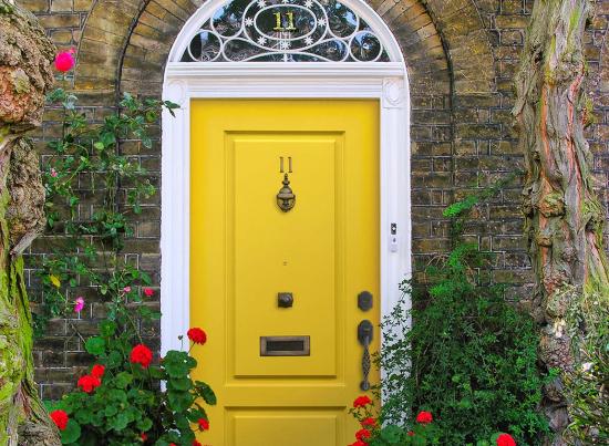 MasterGrain Single Entry Door with Architectural Transom