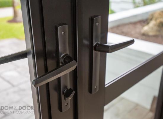 aluminum entry door hardware