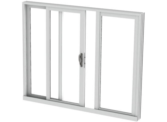 ESWindows Elite aluminum sliding glass door