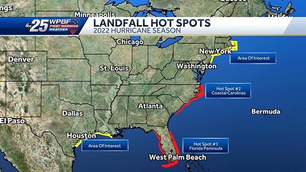 WPBF 2022 Hurricane Season Forecast